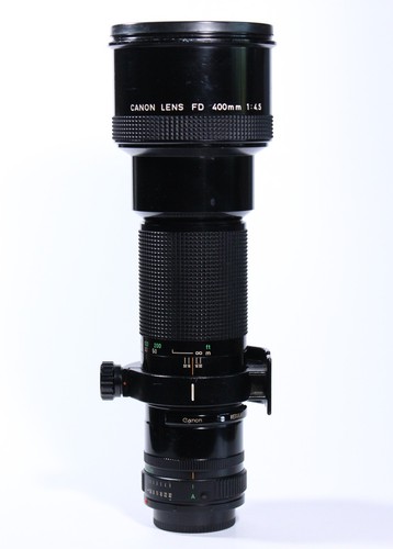 Canon 400mm 4 - fd,